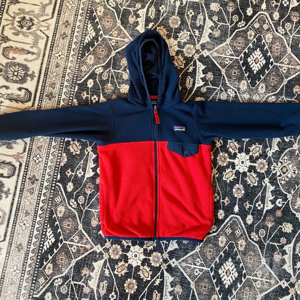 Boys 4T Patagonia Micro D Snap-T Fleece Jacket
